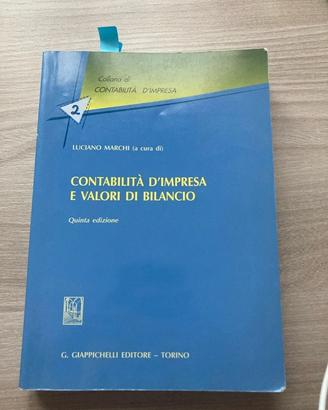 Contabilità d'impresa e Valori di Bilancio