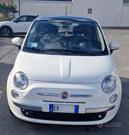 FIAT 500 1.2 69CV Lounge 3 p GPL bianca