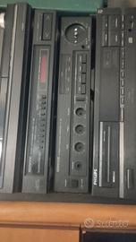 impianto composto da lettore CD , amplificatore 
