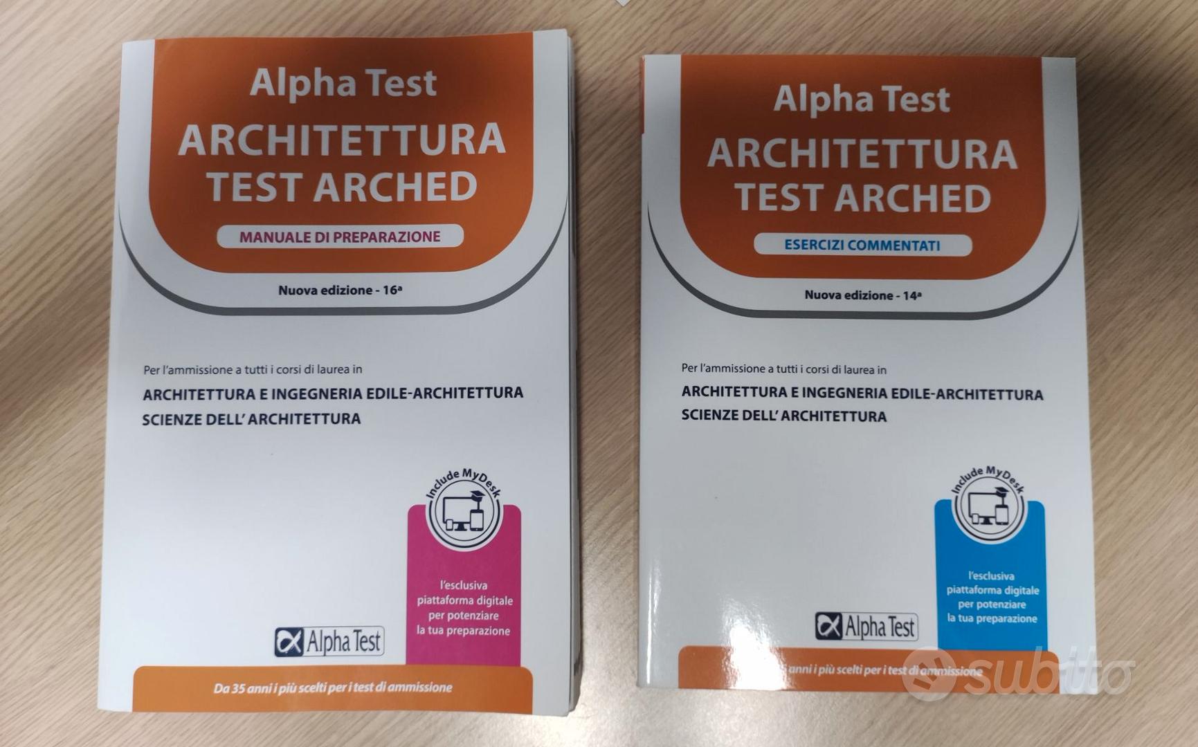 Alpha test plus. Architettura. Test Arched. Kit di preparazione