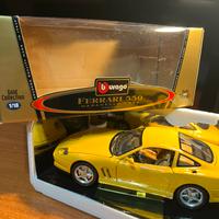 Ferrari 550 Maranello 1/18 Bburago Gold Collection