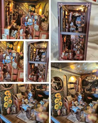 Book Nook / Diorama da libreria già montati