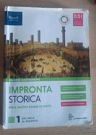 Impronta storica stato vol.1 dal Mille al Seicento