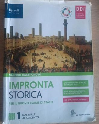 Impronta storica stato vol.1 dal Mille al Seicento
