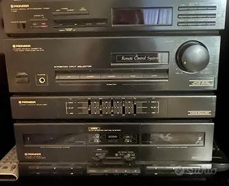 Impianto stereo hi-fi Pioneer DC-Z73 con equalizza