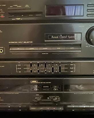 Impianto stereo hi-fi Pioneer DC-Z73 con equalizza