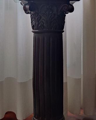 Colonna vetro resina porta vaso o porta lampada