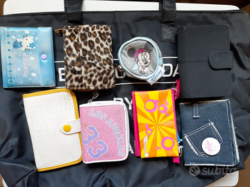 Lotto Borsellini, Portafogli, Borsa 9 pezzi