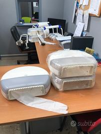 Porta rotoli carta igienica grande a muro