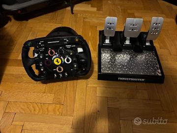 Thrustmaster T-GT II + Ferrari F1 Wheel + Pedali T