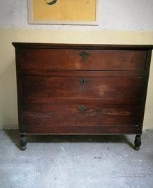 cassettone d'epoca 3 cassetti 