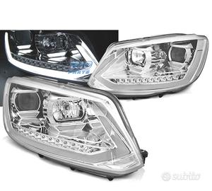 FARI PER VOLKSWAGEN VW TOURAN II 10-15 TRU DRL CON