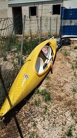 Canoa in vetroresina