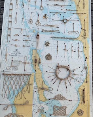 Quadro nodi marinari e arte marinaresca