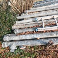 tubi irrigazione 5 metri in ferro