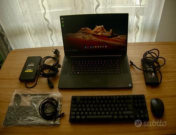 RAZER BLADE PRO 17 i7 9th Nvidia RTX 2080 32GB 1TB