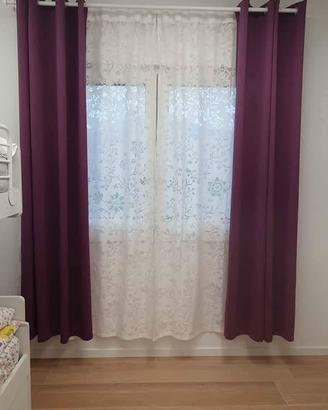 Tenda Ikea semioscurante viola 