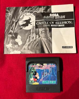 Gioco Sega Game Gear Mickey M. Castle of illusion