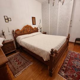 letto matrimoniale vintage 