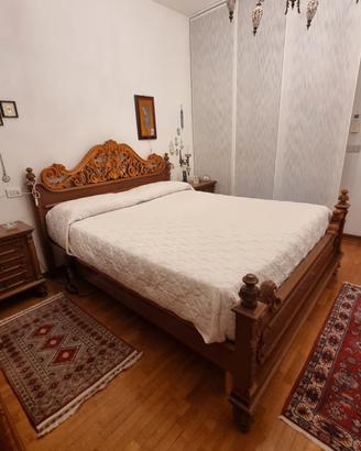 letto matrimoniale vintage 