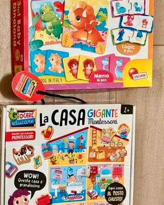 Giochi in scatola MONTESSORI LISCIANI