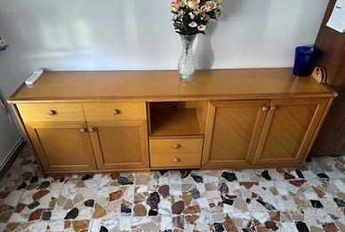 Mobile Soggiorno In Legno Credenza