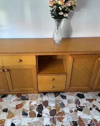 Mobile Soggiorno In Legno Credenza