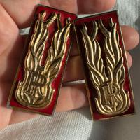 Mostrine militari polizia vintage