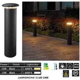 Lampione 10 LED CREE Lampada Esterno Giardino bell