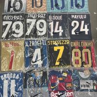 MAGLIE da CALCIO.  *PERSONALIZZABILI*