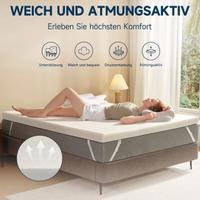 Materasso in Memory foam gel 90*200 cm alto 8 cm