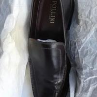 Mocassini di vitello uomo n 42 " Pollini "