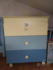 Fasciatoio, lettino e varie