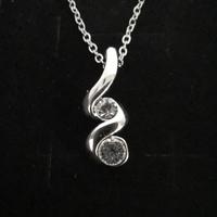 Collana punto luce placcata oro 