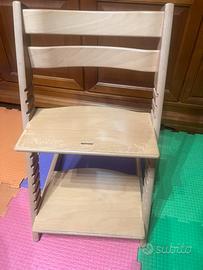 Stokke. Seggiolone Tripp Trapp con Newborn Set