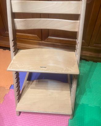 Stokke. Seggiolone Tripp Trapp con Newborn Set