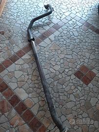 Tubo centrale senza silenziatore inox
