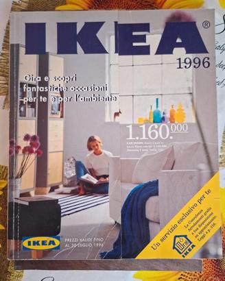 Coppia di cataloghi IKEA 1996 e 1999