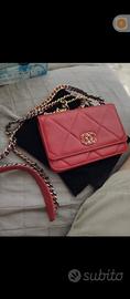 borsa rossa Chanel 