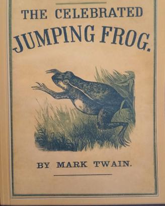 Libro Jumping frog di Mark Twain