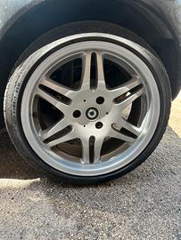 Cerchi in lega brabus gommati smart fortwo 451