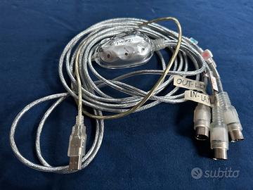 INTERFACCIA MIDI ESI RoMI/O USB PC/MAC