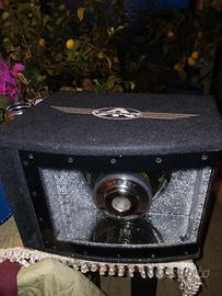 Subwoofer con led blu