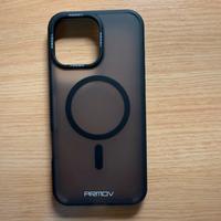 Cover nera con magsafe Iphone 16 Pro Max