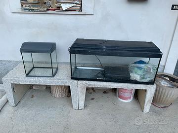 Acquario 30 litri e 105 litri