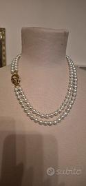 collana perle alta bigiotteria 
