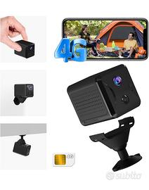 UCOCARE Telecamera con SIM 4G da Interno, Mini Tel