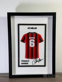 Quadro Franco Baresi Milan