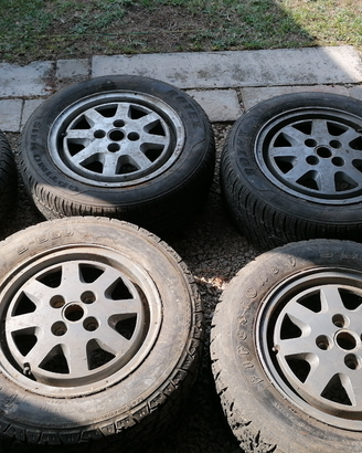 5 Cerchi in lega per lancia delta o prisma 14"