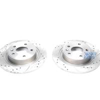 DISCHI FRENO FORATI E SCANALATI PER FORD